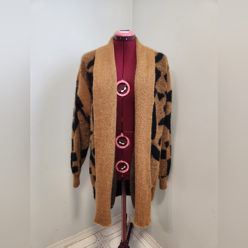 Vintage Escada By Margaretha Ley Mohair Blend Textured Cardigan